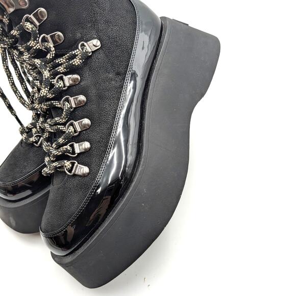 Circus NY by Sam Edelman Gail Lace-Up Platform Boot Women's Black Sz US8.5M EU39 - Picture 14 of 15